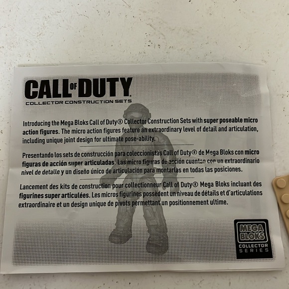 Call of Duty Megabloks 2013 Set of 6 figures and weapons - Picture 10 of 12